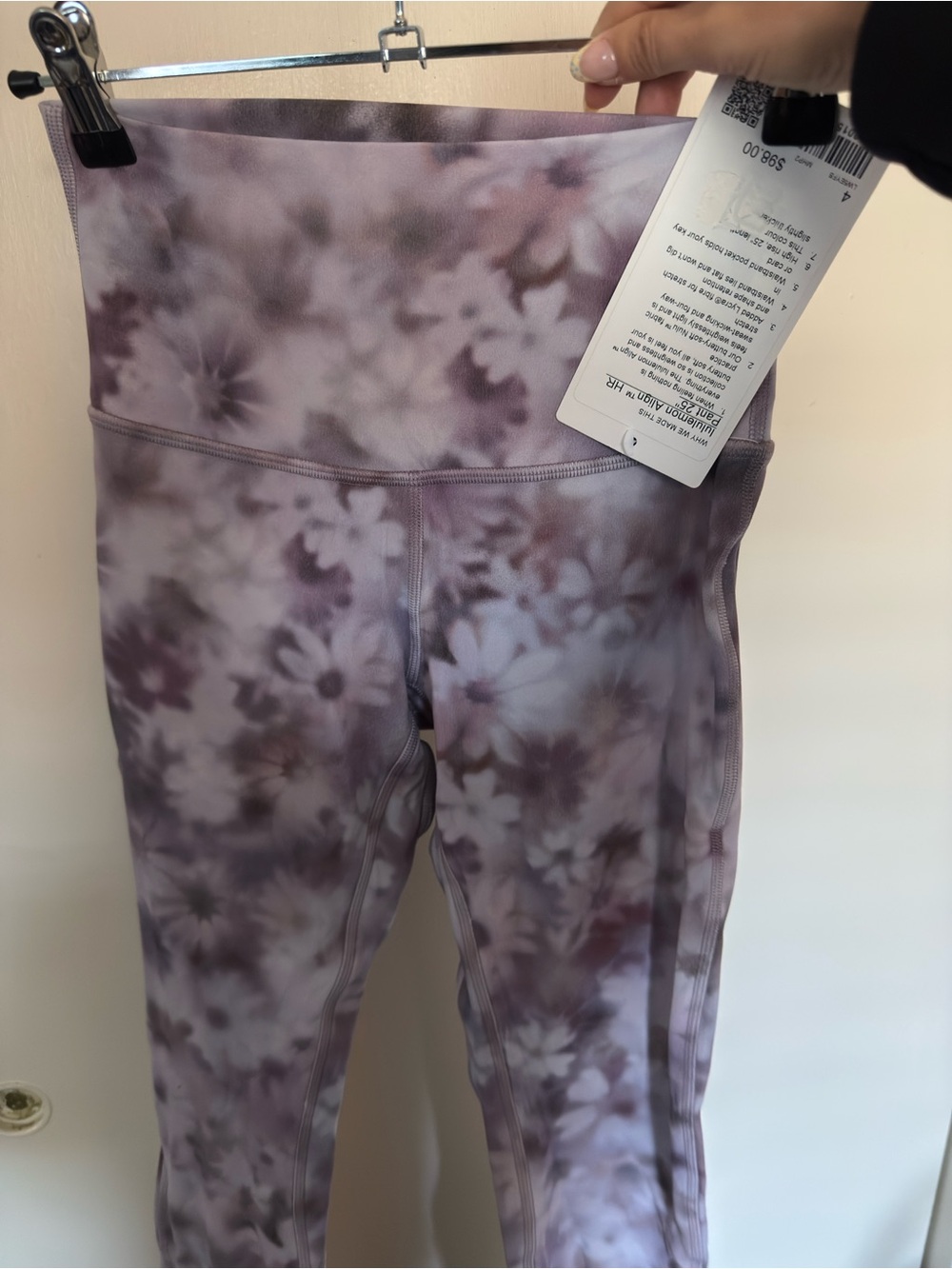 Lululemon daisy Tie-Dye Wireless Sports Bra and Legging Set - Picture 5 of 8